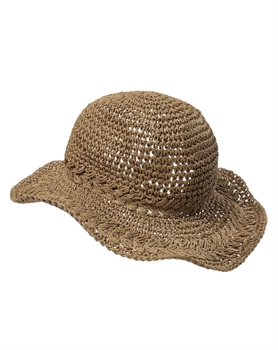 Nümph - NUTanja Straw Hat - Tannin